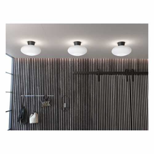 BULLO XL PLAFOND IP21 MATTSVART/OPAL GLAS BULLO XL PLAFOND IP21 MATTSVART/OPAL GLAS