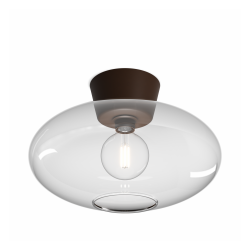 BULLO XL PLAFOND IP21 OXID/KLAR GLAS BULLO XL PLAFOND IP21 OXID/KLAR GLAS