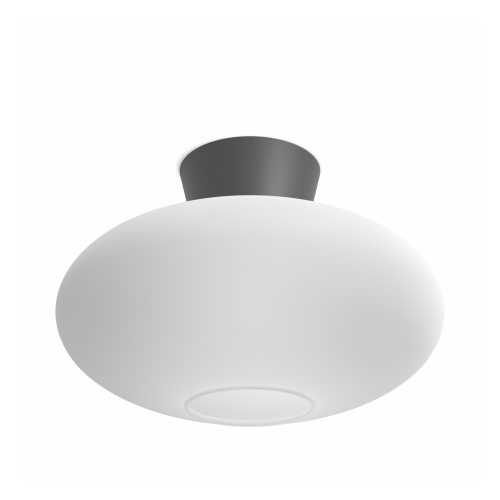 BULLO XL PLAFOND IP21 OXIDGRÅ/OPAL GLAS BULLO XL PLAFOND IP21 OXIDGRÅ/OPAL GLAS
