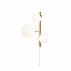 MOLEKYL VÄGG MATT MÄSSING/VIT MOLEKYL VÄGG MATT MÄSSING/VIT