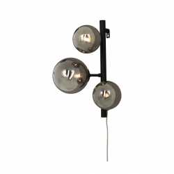 MOLEKYL VÄGG SVART/RÖKGRÅ MOLEKYL VÄGG SVART/RÖKGRÅ