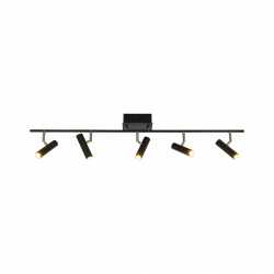 ARTIC PLAFOND 5-SPOT SVART/STÅL ARTIC PLAFOND 5-SPOT SVART/STÅL