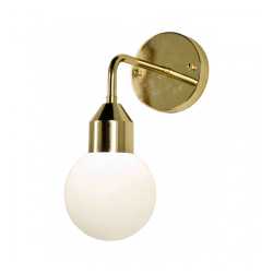 FLORENS IP44 MÄSSING/OPALVIT FLORENS IP44 MÄSSING/OPALVIT