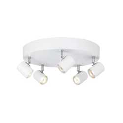 ALPHA PLAFOND 5-SPOT VIT ALPHA PLAFOND 5-SPOT VIT