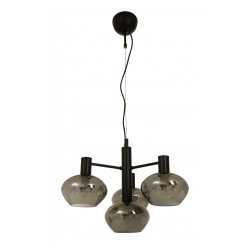 BELL Taklampa 4 Svart/Rökgrå BELL Taklampa 4 Svart/Rökgrå