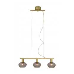 BELL Taklampa 3 Matt Mässing/Rök BELL Taklampa 3 Matt Mässing/Rök