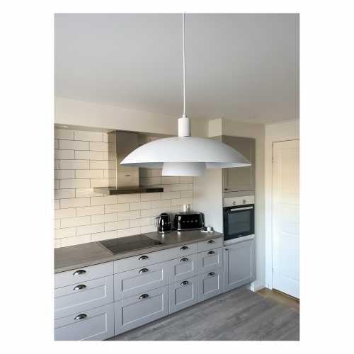 ALFA Taklampa Vit/Opalglas ALFA Taklampa Vit/Opalglas