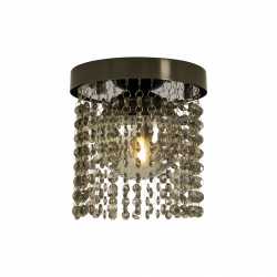 CLAUDIA Plafond IP44 Svart/Rökgrå CLAUDIA Plafond IP44 Svart/Rökgrå