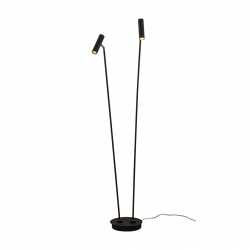 ARTIC Golvlampa Dubbel Svart/Krom ARTIC Golvlampa Dubbel Svart/Krom