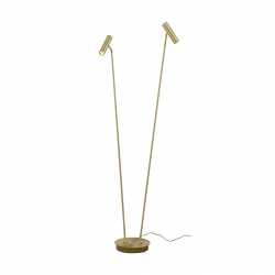 ARTIC Golvlampa Dubbel Matt mässing ARTIC Golvlampa Dubbel Matt mässing