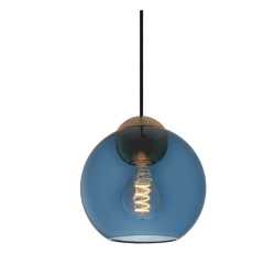 Bubbles Pendel Ø18 Blå/Antik mässing Bubbles Pendel Ø18 Blå/Antik mässing