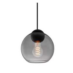 Bubbles Pendel Ø18 Rök/Svart Bubbles Pendel Ø18 Rök/Svart