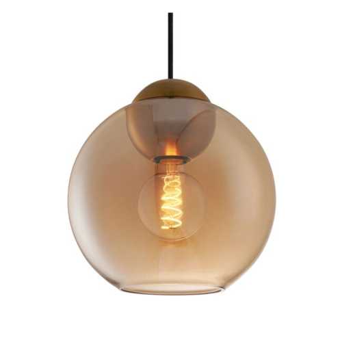 Bubbles Pendel Ø24 Amber/Antik mässing Bubbles Pendel Ø24 Amber/Antik mässing
