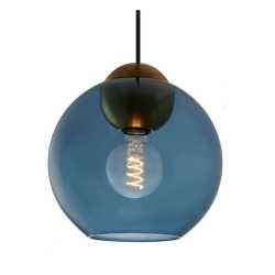 Bubbles Pendel Ø24 Blå/Antik mässing Bubbles Pendel Ø24 Blå/Antik mässing