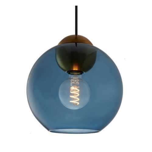 Bubbles Pendel Ø24 Blå/Antik mässing Bubbles Pendel Ø24 Blå/Antik mässing
