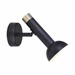 Torch Vägglampa Ø8 Svart/Antik mässing Torch Vägglampa Ø8 Svart/Antik mässing