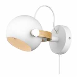 DC Vägglampa Ø12 Vit DC Vägglampa Ø12 Vit