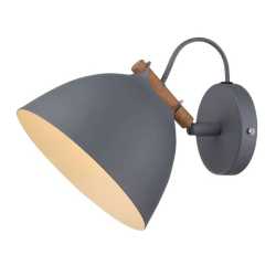 Århus Vägglampa Ø18 Grå Århus Vägglampa Ø18 Grå