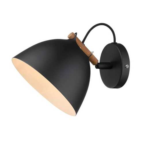Århus Vägglampa Ø18 Svart Århus Vägglampa Ø18 Svart