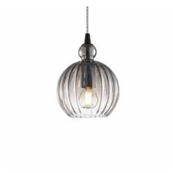 Ball Ball Pendel Ø15 Rök glas Ball Ball Pendel Ø15 Rök glas