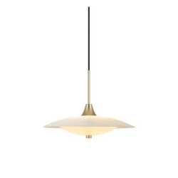 Baroni Pendel Ø40 Mässing/Opal glas Baroni Pendel Ø40 Mässing/Opal glas