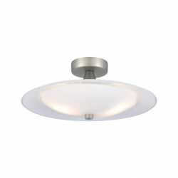 Baroni Plafond Ø35 Aluminium/Opal glas Baroni Plafond Ø35 Aluminium/Opal glas