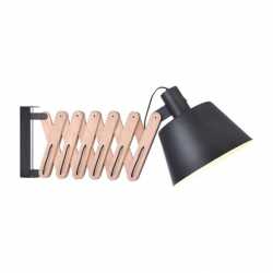 Vintage XXL Vägglampa Ø36 Valnötsträ/Svart Vintage XXL Vägglampa Ø36 Valnötsträ/Svart