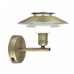 1123 Vägglampa Ø18 Oxid mässing 1123 Vägglampa Ø18 Oxid mässing