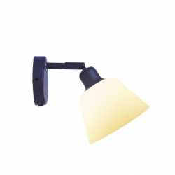 Carpenter Vägglampa Ø15 Svart/Opal glas Carpenter Vägglampa Ø15 Svart/Opal glas