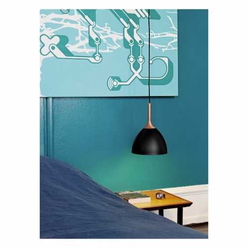 Bellevue Pendel Ø24 Svart/Koppar Bellevue Pendel Ø24 Svart/Koppar