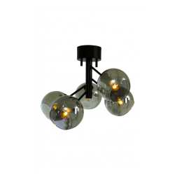 ATOM Plafond 5-arm Svart/Rök ATOM Plafond 5-arm Svart/Rök