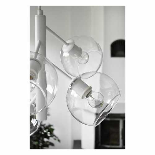 ATOM Taklampa 5-arm Vit/Klar ATOM Taklampa 5-arm Vit/Klar