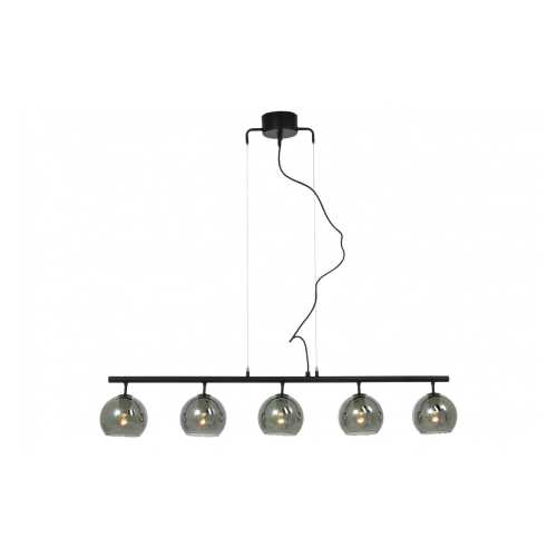 ATOM Taklampa 5-arm Svart/Rök ATOM Taklampa 5-arm Svart/Rök