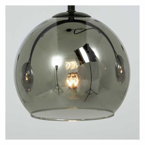 ATOM Taklampa 5-arm Svart/Rök ATOM Taklampa 5-arm Svart/Rök