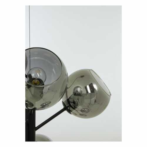 ATOM Taklampa 9-arm Svart/Rök ATOM Taklampa 9-arm Svart/Rök