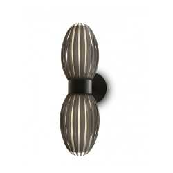 TENTACLE VÄGGLAMPA DUO SVART/RÖK TENTACLE VÄGGLAMPA DUO SVART/RÖK