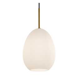 Bodø Pendel Ø28 Antik mässing/Opal glas Bodø Pendel Ø28 Antik mässing/Opal glas
