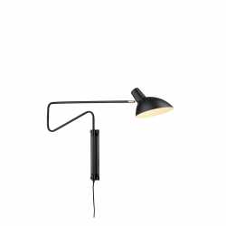Metropole Deluxe Liten Vägglampa Svart Metropole Deluxe Liten Vägglampa Svart