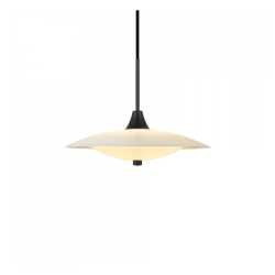 Baroni Pendel Ø35 Svart/Opal glas Baroni Pendel Ø35 Svart/Opal glas
