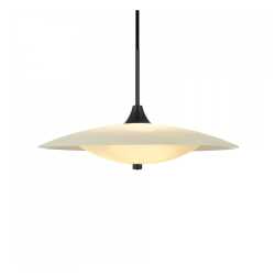 Baroni Pendel Ø46 Svart/Opal glas Baroni Pendel Ø46 Svart/Opal glas