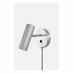 Hubble Vägglampa Borstad Stål Hubble Vägglampa Borstad Stål